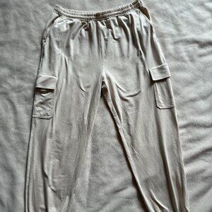 Vuori Joggers Beige Tan Off White Size L | EUC